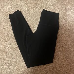 Aritzia Golden Butter Black Leggings